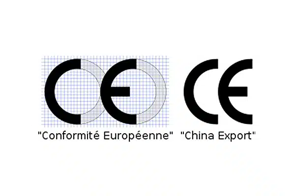 CE vs Chinese Export marking