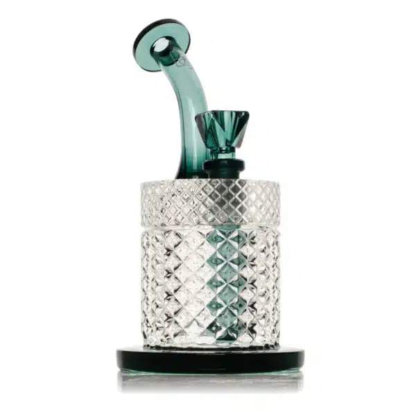 7.5" Jane West Twenties Bubbler Teal