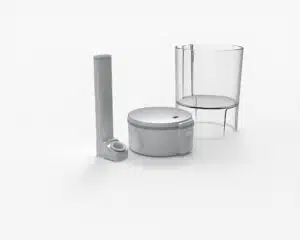 Tafée Bowle Series II main image displaying the 300ml glassware, the Bowle Puck, and the Standard Stem