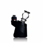 Greek Glass Dry Top High Flow Attached to the Puffco Peak Pro