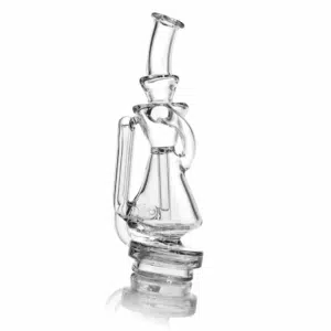 Greek Glass Peak Recycler Attachment Clear