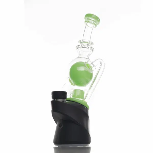 Greek-Glass-SOL-Ball-Peak-Attachment-Milky-Green