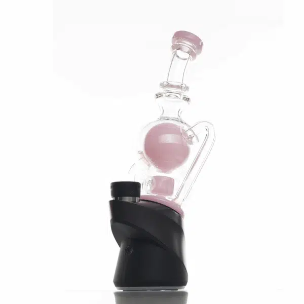 Greek-Glass-SOL-Ball-Peak-Attachment-Milky-Pink