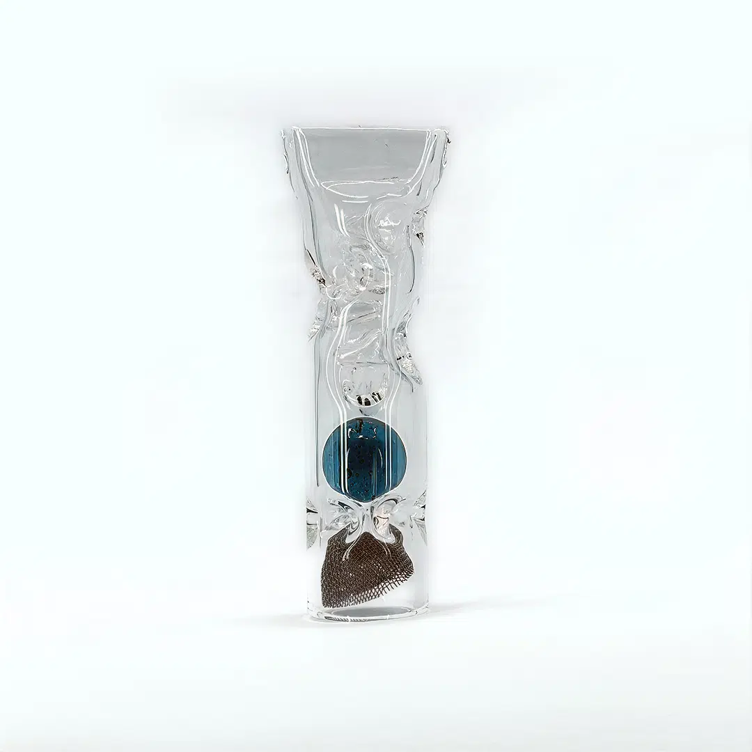 Glass Charlie Tinymight Shorty Cooling Stem Atomic Stardust