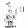 Bear Quartz Sphere Dab Rig Black