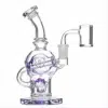 Bear Quartz Sphere Dab Rig Purple