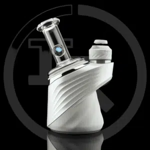 Iridescent Glass Opal Dry Peak Attachment Assembled