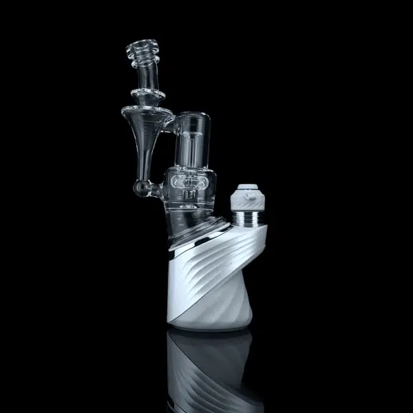 Iridescent Glass Mini RBR Puffco Peak Attachment