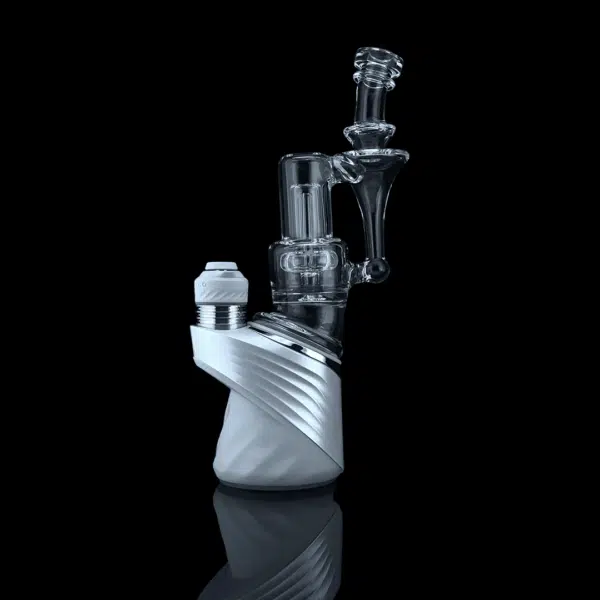 Iridescent Glass Mini RBR Puffco Peak Attachment