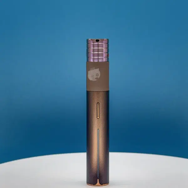 Wym Designs Titanium Piston Pivot Mouthpiece Pink Attached
