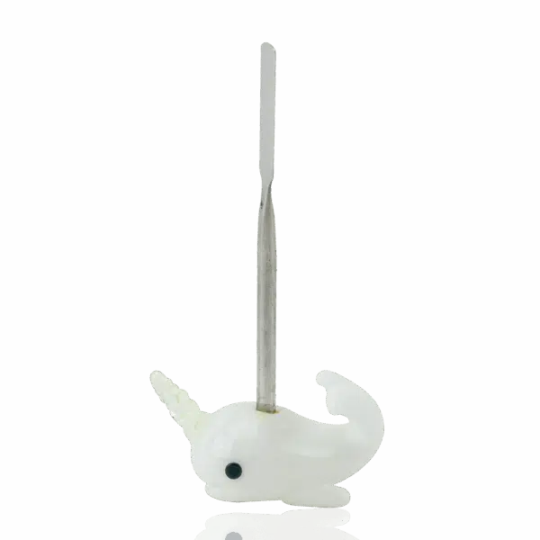 Empire Glassworks Radioactive Narwhal dabber