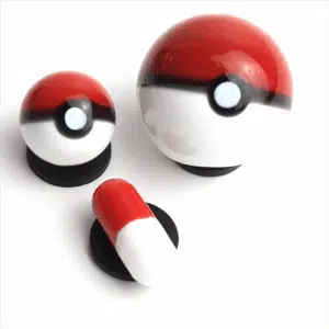 Ruby Pearl Co.- Pokeball Slurper Set
