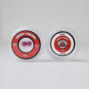 Ruby Pearl Co 4mm Ruby Terp Pearls