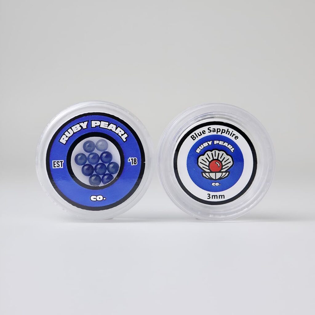Ruby Pearls Co Sapphire Terp Pearls - Blue