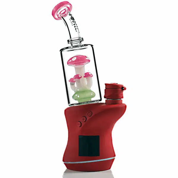 toxic glass mushroom pink