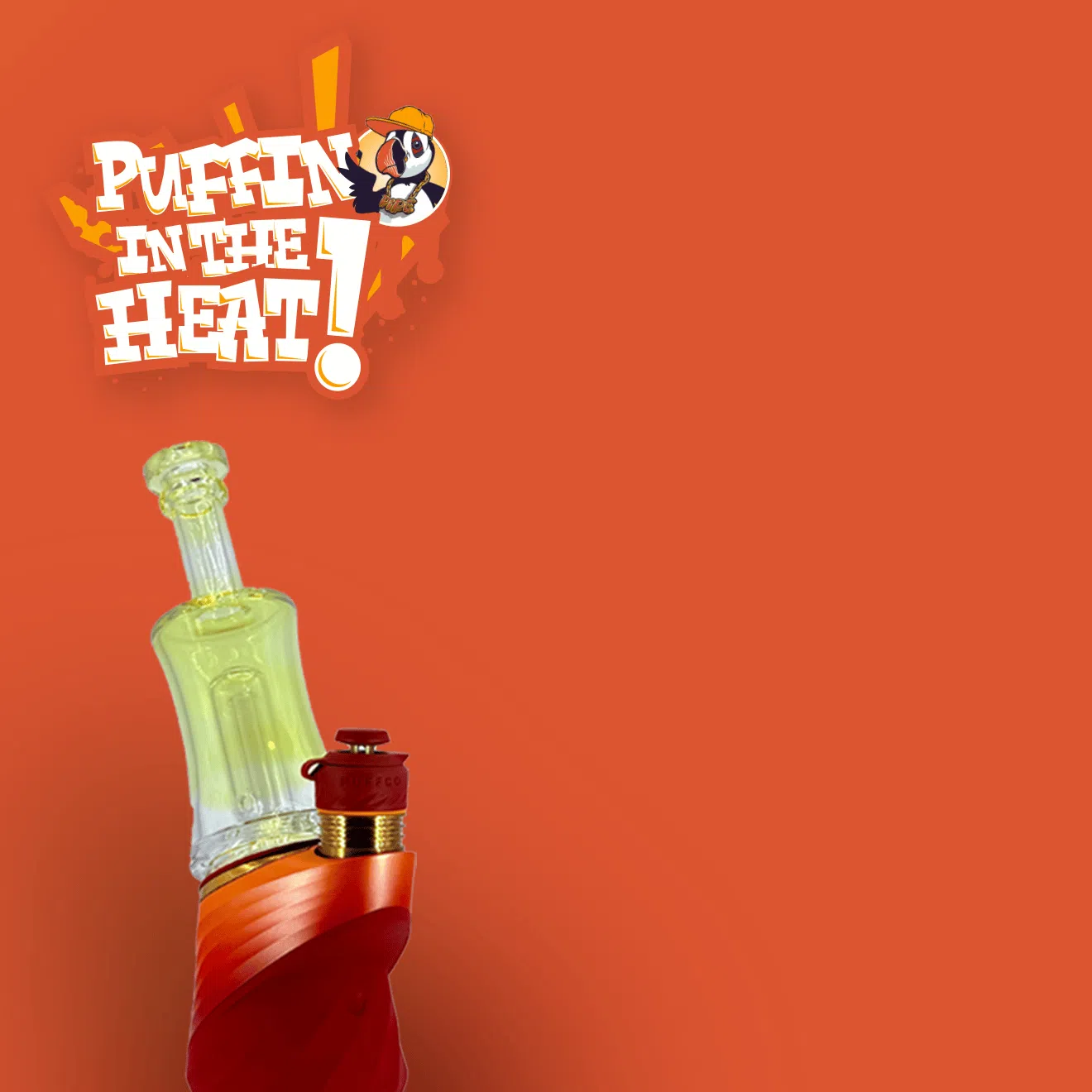 Puffin in the Heat - Glassware