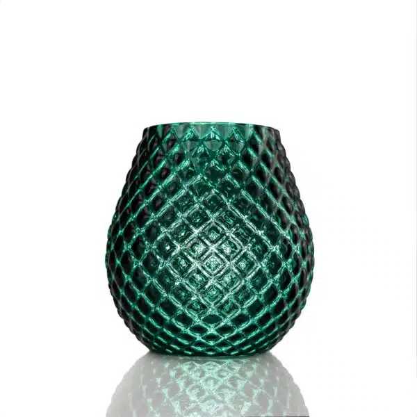Jane West Twenties Glassware - Snifter - Teal