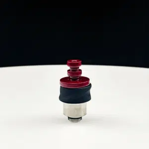 Cloud Vortex Deep Chamber Carb Cap Illusion Ruby
