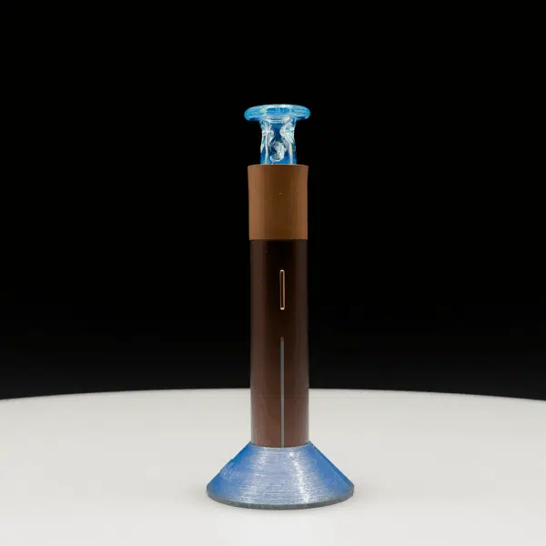 Durin Glass Cooling Pivot Mouthpiece Blue