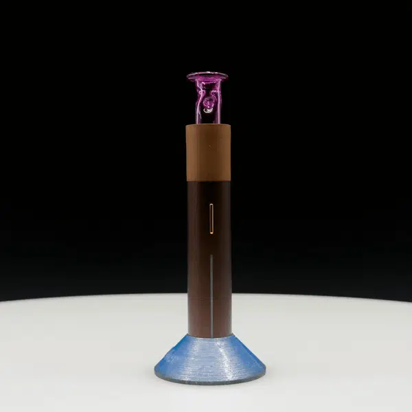 Durin Glass Cooling Pivot Mouthpiece Purple