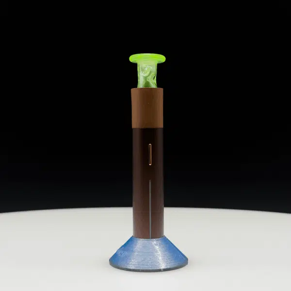Durin Glass Cooling Pivot Mouthpiece Electric Green