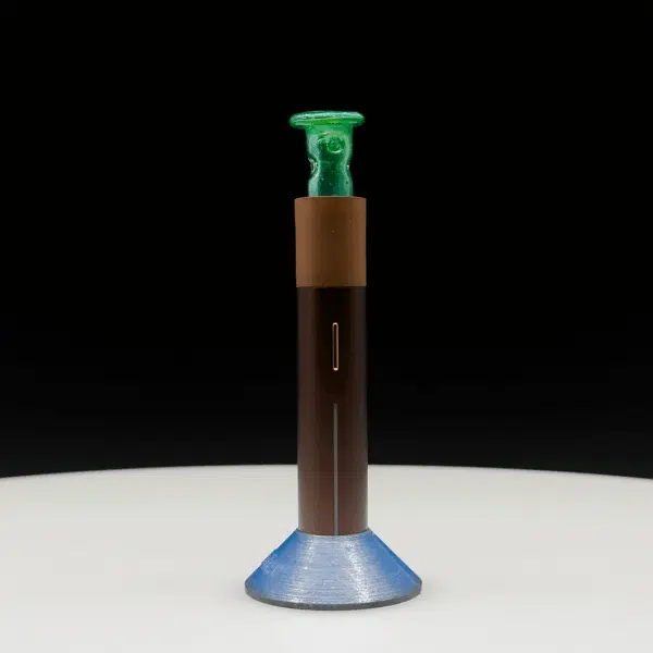 Durin Glass Cooling Pivot Mouthpiece Green