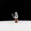 Enuff Glass Pivot Dino Top Clear Jet Black Teeth