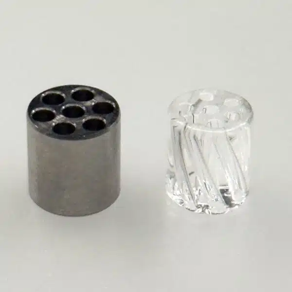Pipers Pucks - Glass and Titanium Spacers for Arizer Solo - V1 - Image 3