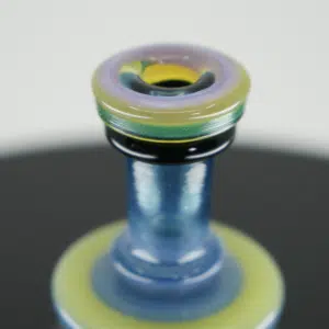 Ery Glass Carta Dry Top Multi Over Sapphire Macro