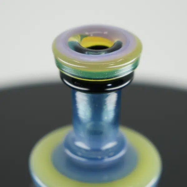 Ery Glass Carta Dry Top Multi Over Sapphire Macro